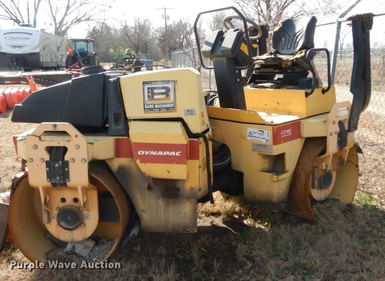 image for item DJ8242 2008 Dynapac CC142  double drum vibratory roller