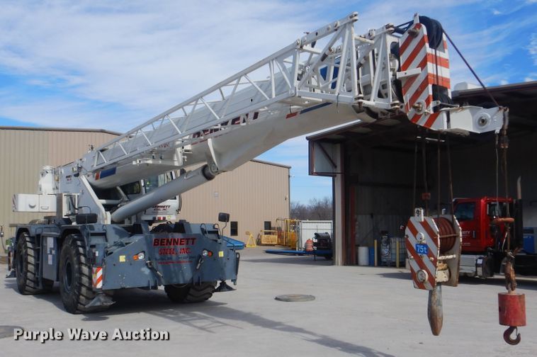 image for item DJ8639 2014 Zoomlion RT75  crane