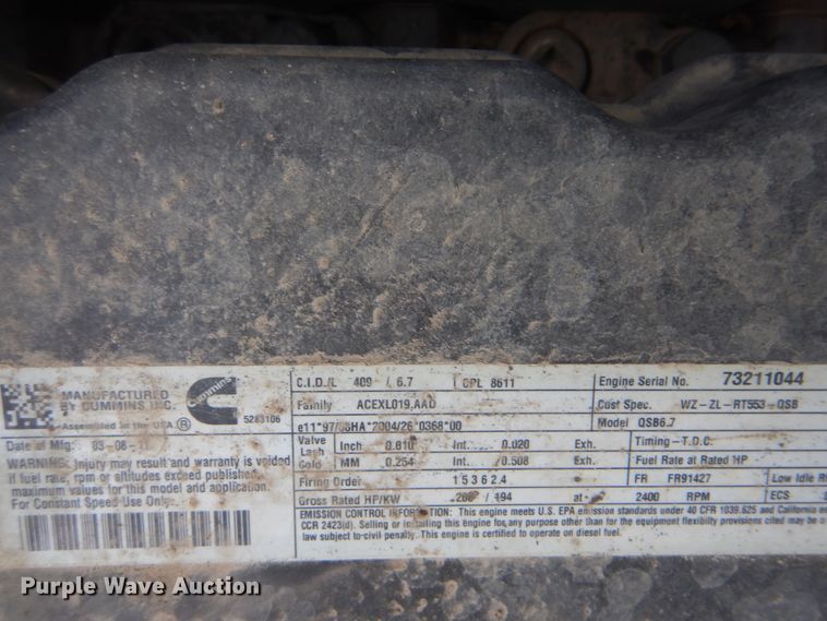 image for item DJ8639 2014 Zoomlion RT75  crane