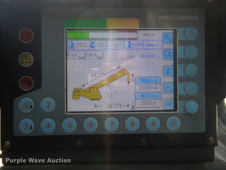 image for item DJ8639 2014 Zoomlion RT75  crane