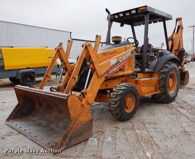image for item DJ8648 2001 Case 580 Super M  backhoe