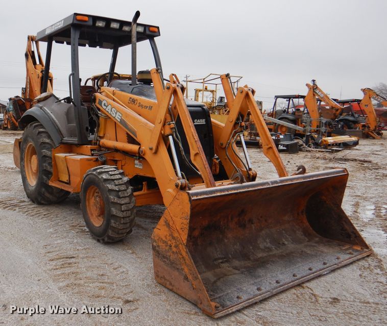 image for item DJ8648 2001 Case 580 Super M  backhoe