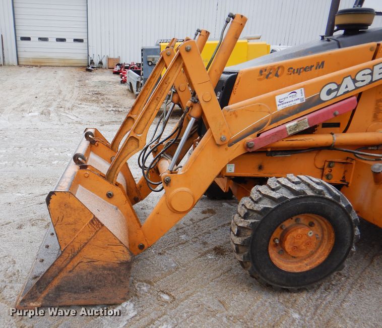 image for item DJ8648 2001 Case 580 Super M  backhoe