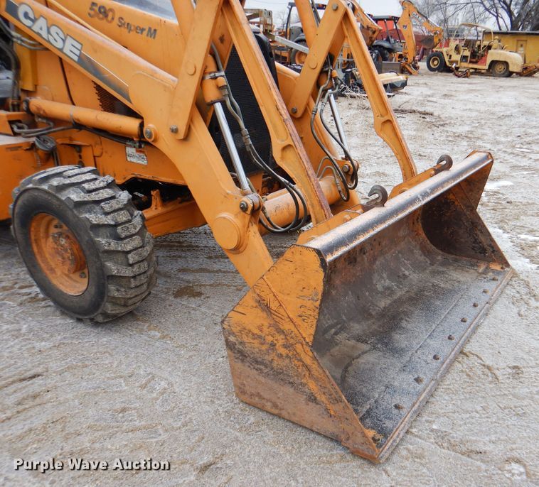 image for item DJ8648 2001 Case 580 Super M  backhoe