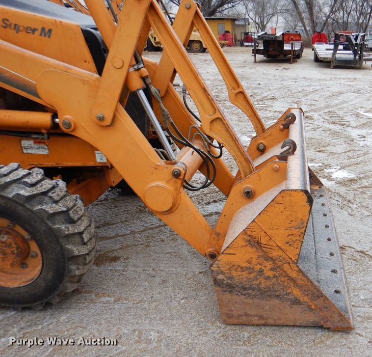 image for item DJ8648 2001 Case 580 Super M  backhoe