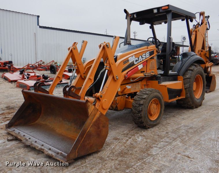 image for item DJ8653 2010 Case 580N  backhoe