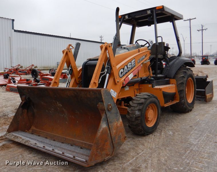 image for item DJ8654 2014 Case 570N XT  landscape tractor