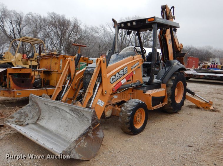 image for item DJ8655 2012 Case 580N  backhoe