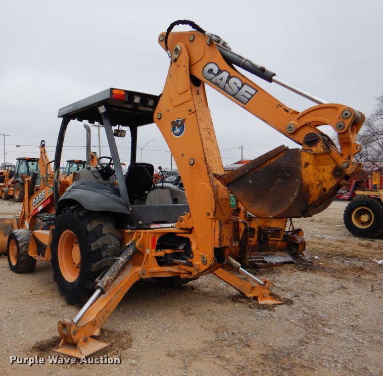 image for item DJ8655 2012 Case 580N  backhoe