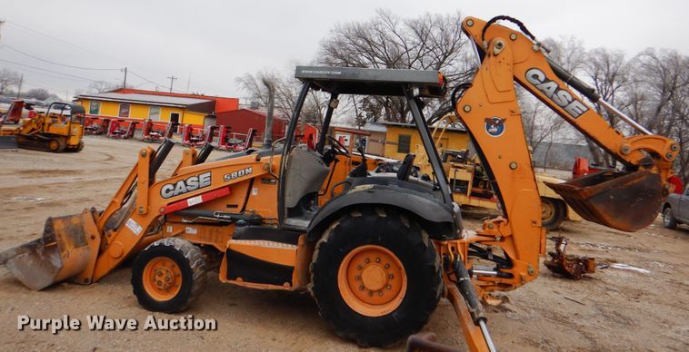 image for item DJ8655 2012 Case 580N  backhoe