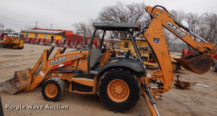 image for item DJ8655 2012 Case 580N  backhoe