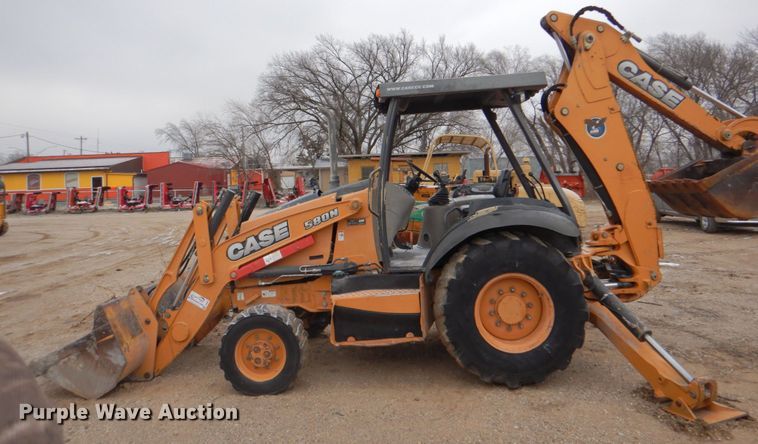 image for item DJ8655 2012 Case 580N  backhoe