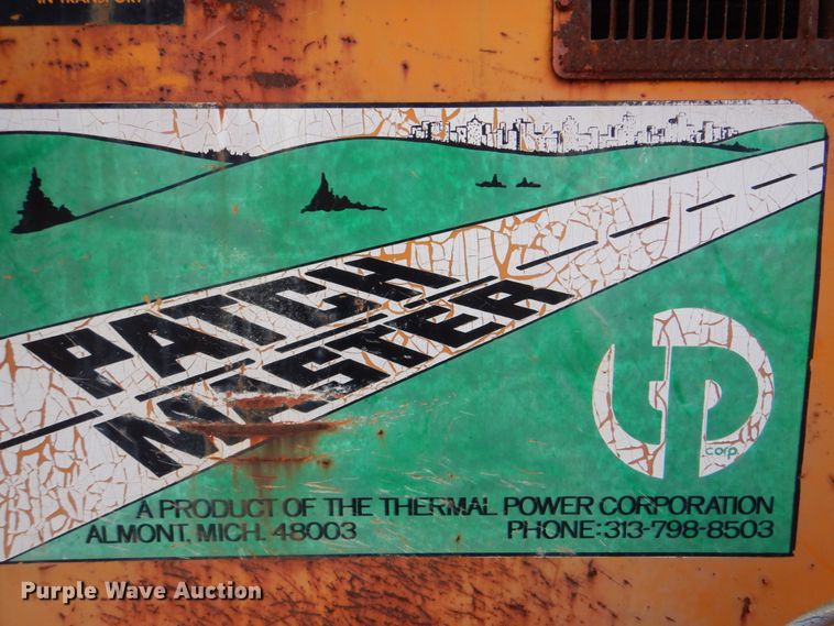 image for item DJ8656 Patch Master PM5000-36 pot hole patcher