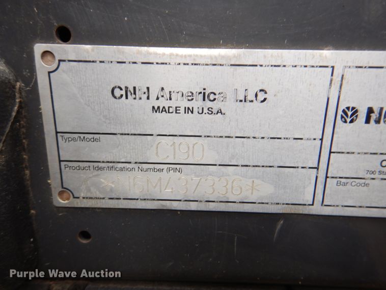 image for item DJ8659 2006 New Holland C190  tracked skid steer loader