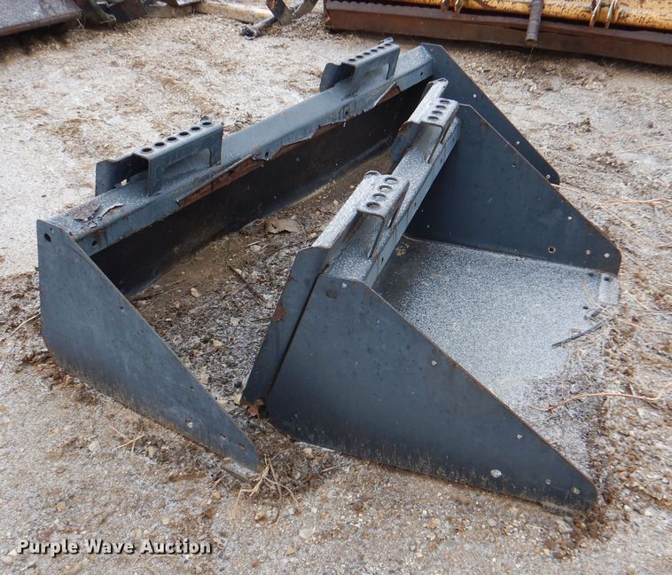 image for item DJ8664 (2) skid steer buckets