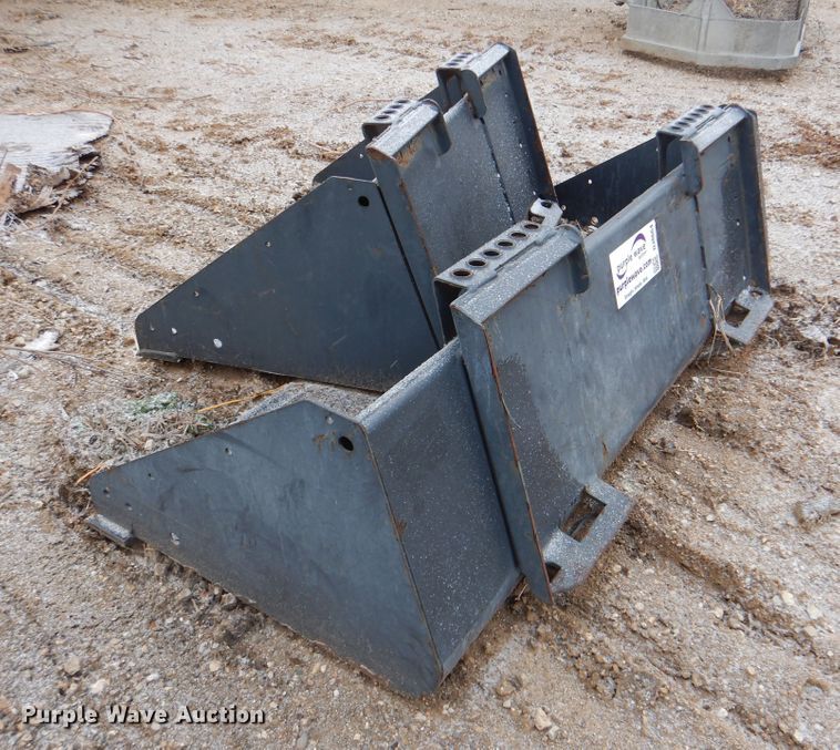 image for item DJ8664 (2) skid steer buckets
