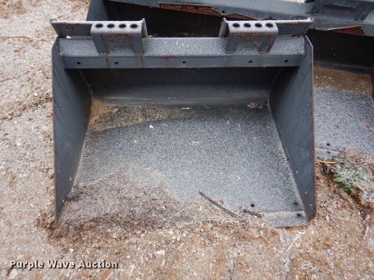 image for item DJ8664 (2) skid steer buckets