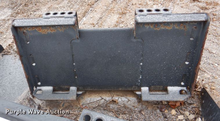 image for item DJ8664 (2) skid steer buckets