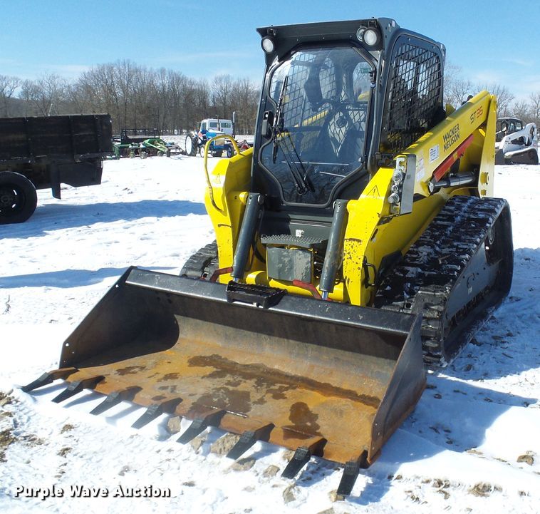 image for item DL0786 2014 Wacker Neuson ST35  tracked skid steer loader
