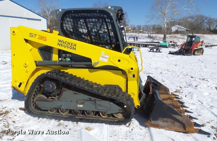 image for item DL0786 2014 Wacker Neuson ST35  tracked skid steer loader