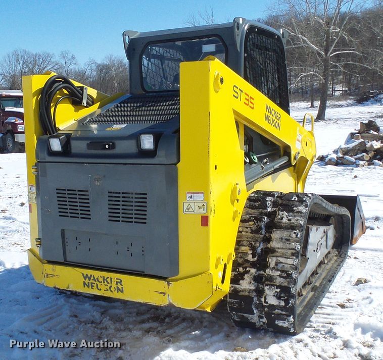 image for item DL0786 2014 Wacker Neuson ST35  tracked skid steer loader