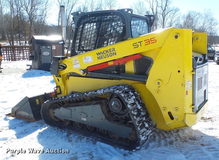 image for item DL0786 2014 Wacker Neuson ST35  tracked skid steer loader
