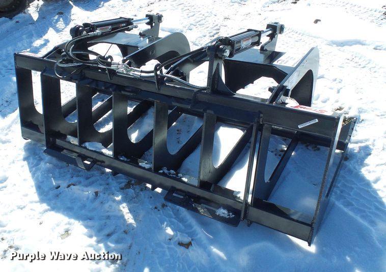 image for item DL0791 Stout 66-9 skid steer grapple bucket