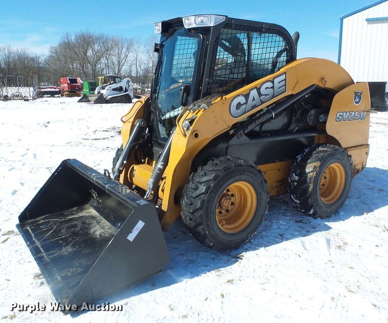 image for item DL0792 2012 Case SV250  skid steer loader