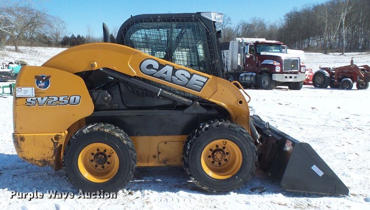 image for item DL0792 2012 Case SV250  skid steer loader