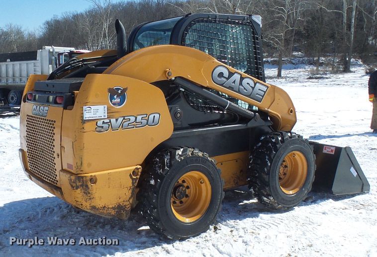 image for item DL0792 2012 Case SV250  skid steer loader