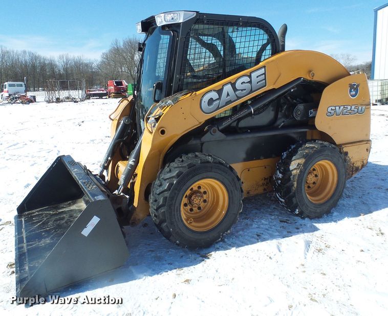 image for item DL0792 2012 Case SV250  skid steer loader