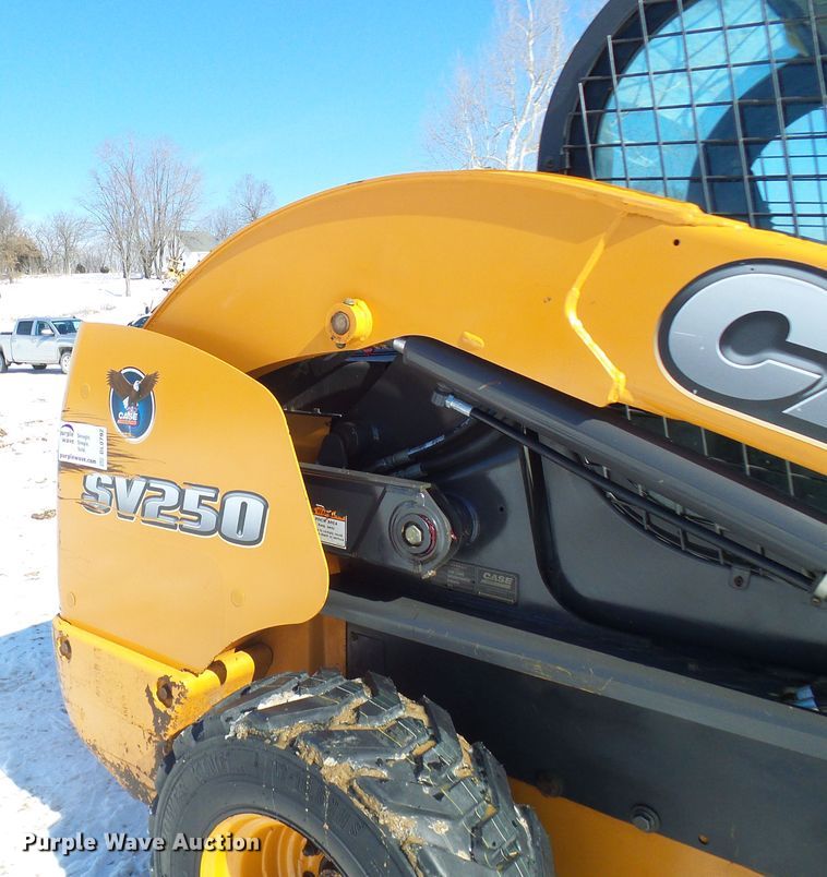 image for item DL0792 2012 Case SV250  skid steer loader