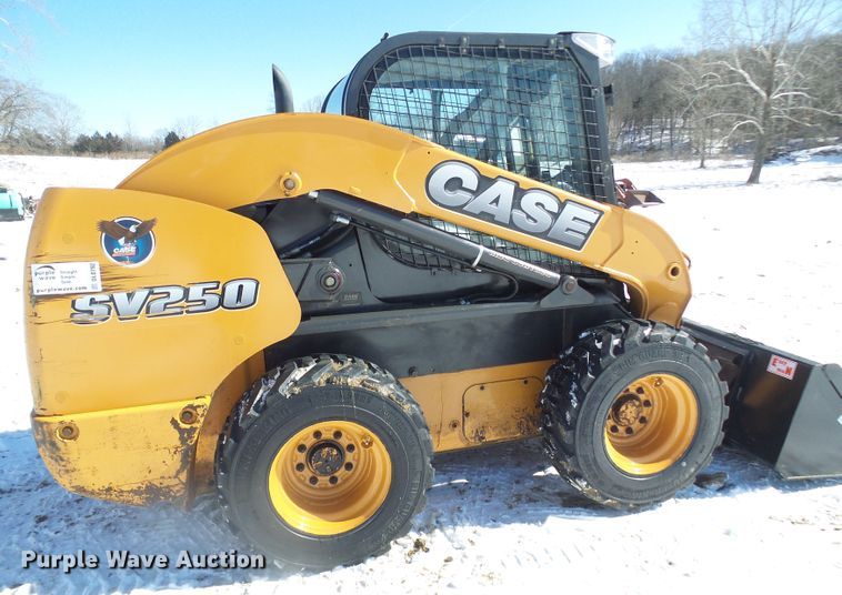 image for item DL0792 2012 Case SV250  skid steer loader