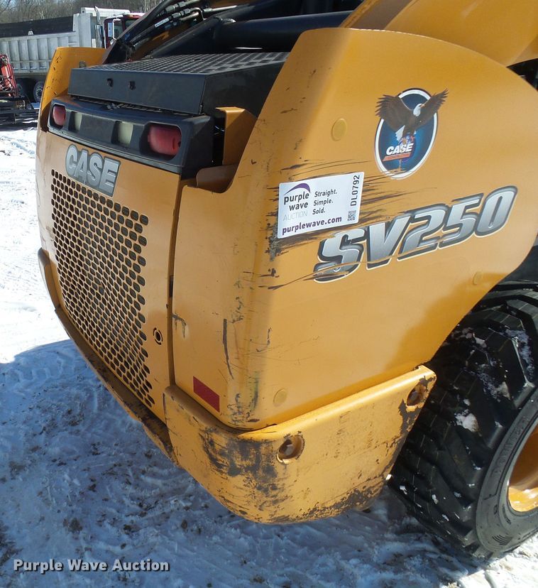 image for item DL0792 2012 Case SV250  skid steer loader