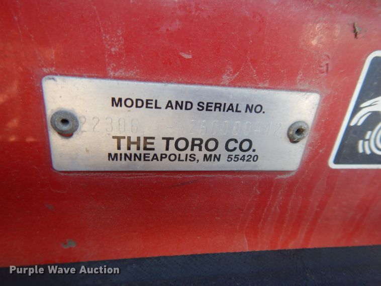 image for item DL2033 2006 Toro Dingo TX420  compact utility loader