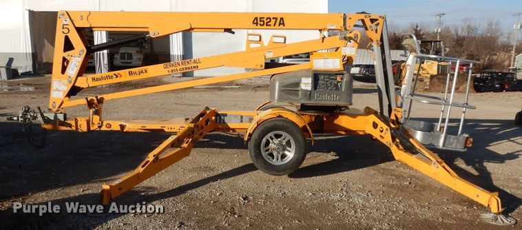 image for item DL2041 2014 Haulotte Biljax 4527A  boom lift