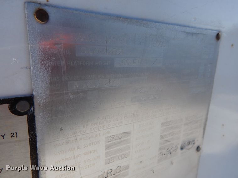 image for item DL2068 2003 International 4300  forestry bucket truck