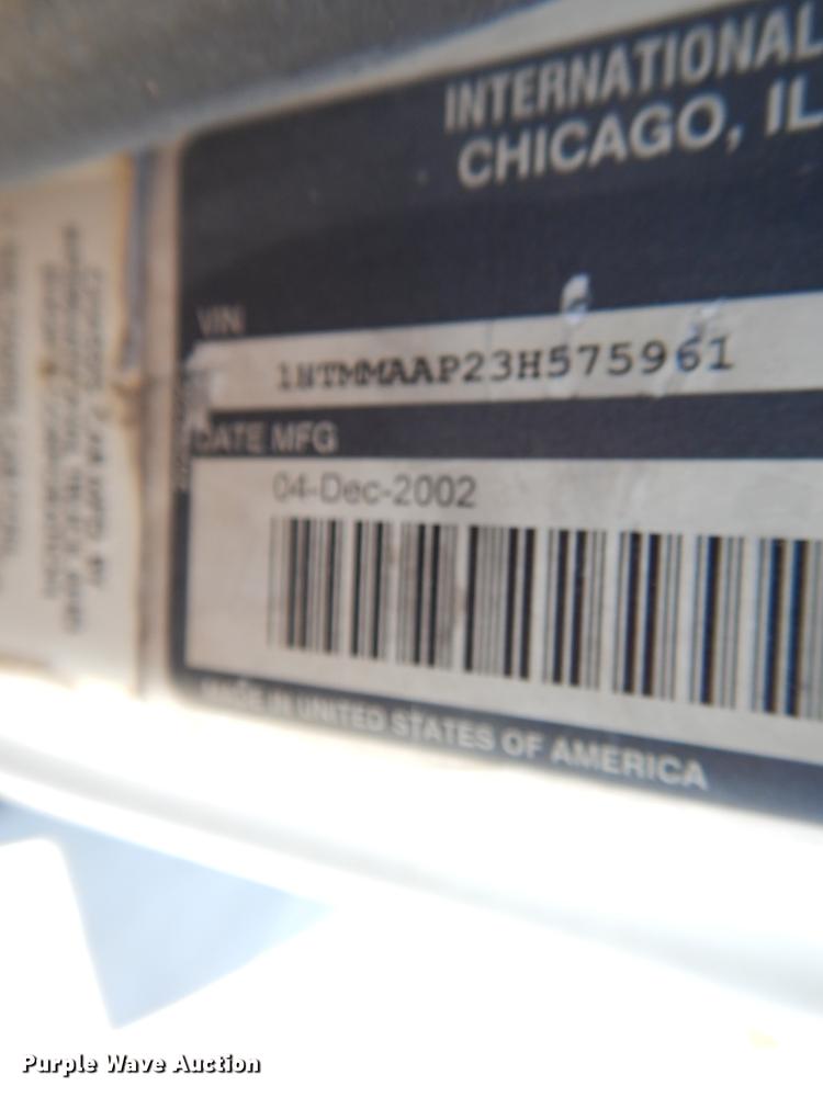 image for item DL2068 2003 International 4300  forestry bucket truck