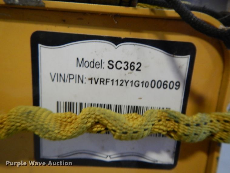 image for item DL2071 2016 Vermeer SC362  stump grinder