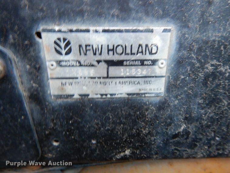 image for item DL2104 1998 New Holland LX885  skid steer loader