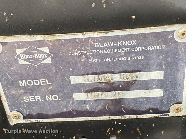 image for item DM2745 Ingersoll Rand PF5510  paver