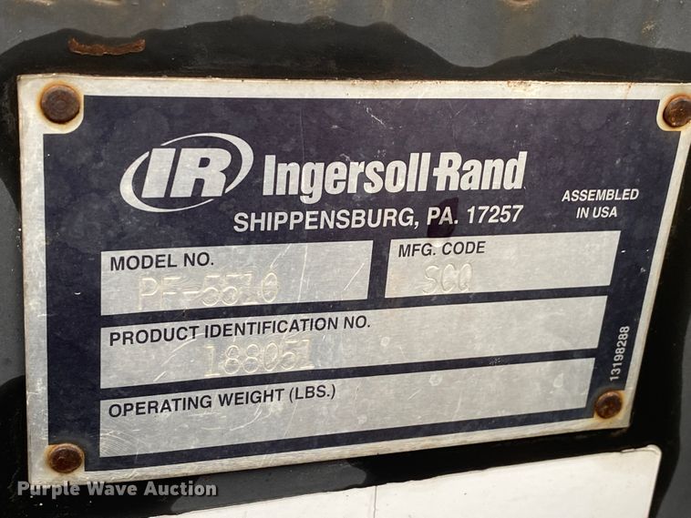 image for item DM2745 Ingersoll Rand PF5510  paver