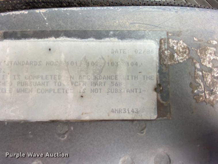 image for item DM2771 1986 Mack DM600  dump truck