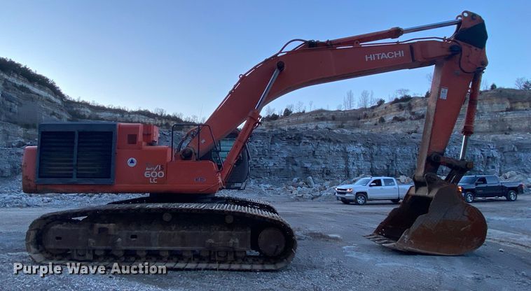 image for item DM2773 2005 Hitachi Zaxis 600LC  excavator