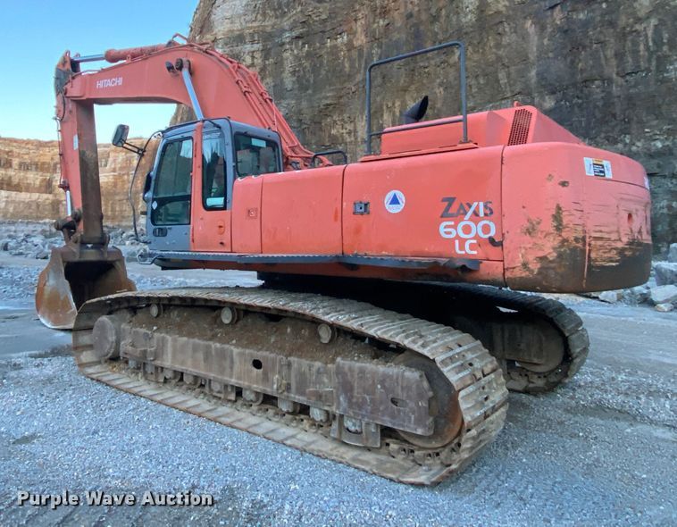 image for item DM2773 2005 Hitachi Zaxis 600LC  excavator
