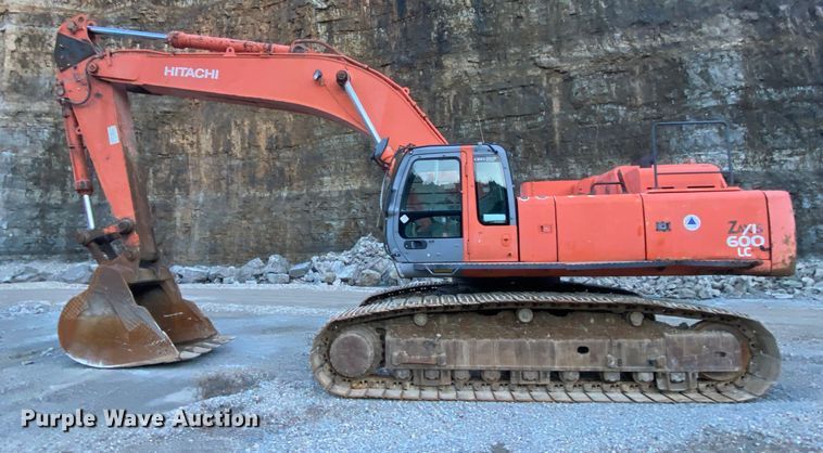 image for item DM2773 2005 Hitachi Zaxis 600LC  excavator