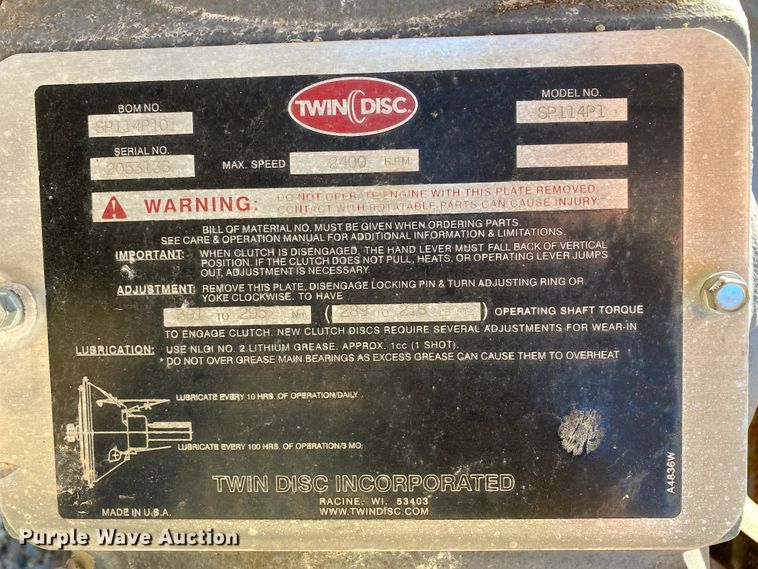 image for item DM2782 Gorman Rupp  pug mill