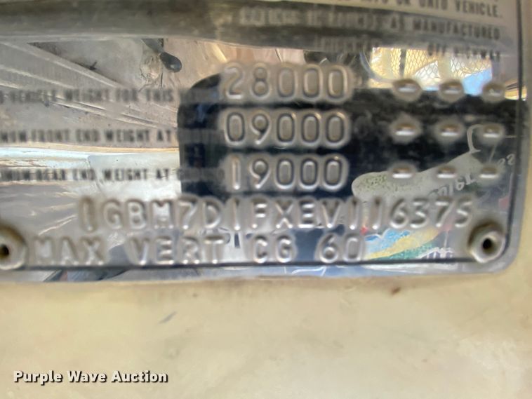 image for item DM2783 1984 Chevrolet C70  bucket truck