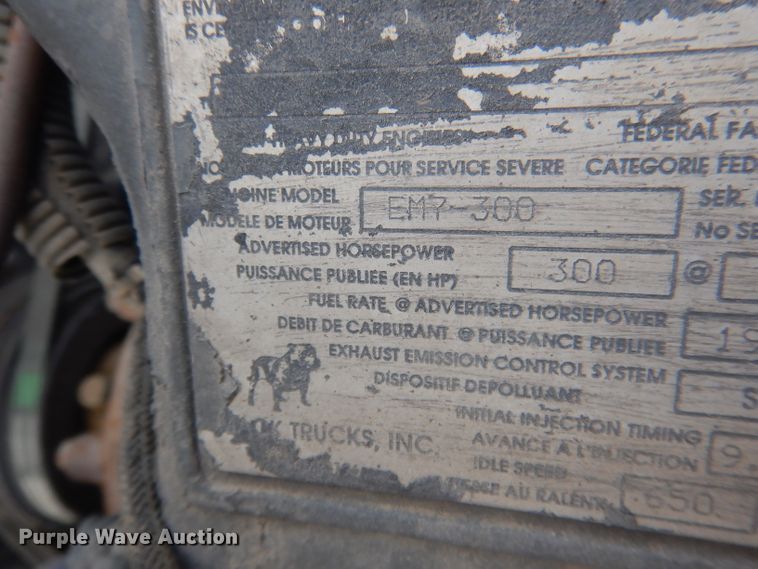 image for item FA9480 1997 Mack RD600  ready mix truck