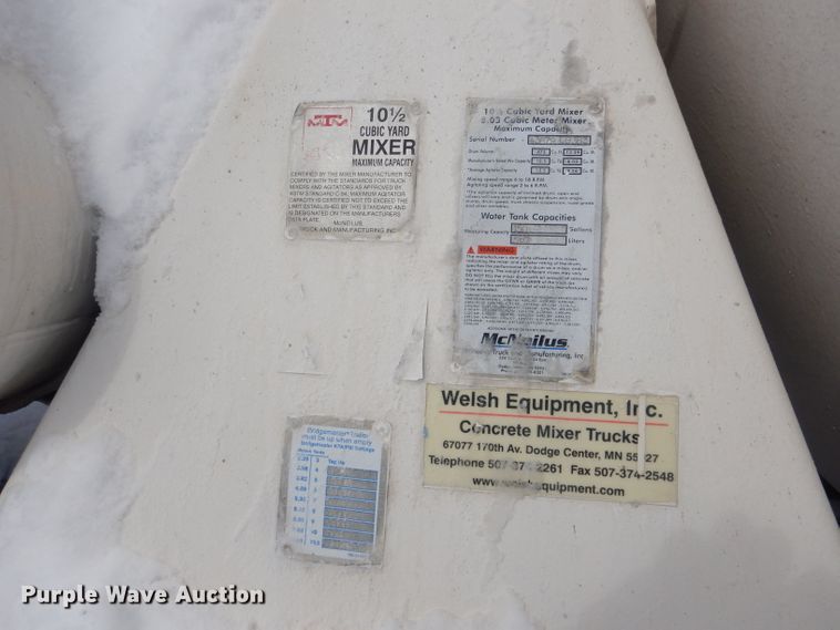 image for item FA9480 1997 Mack RD600  ready mix truck